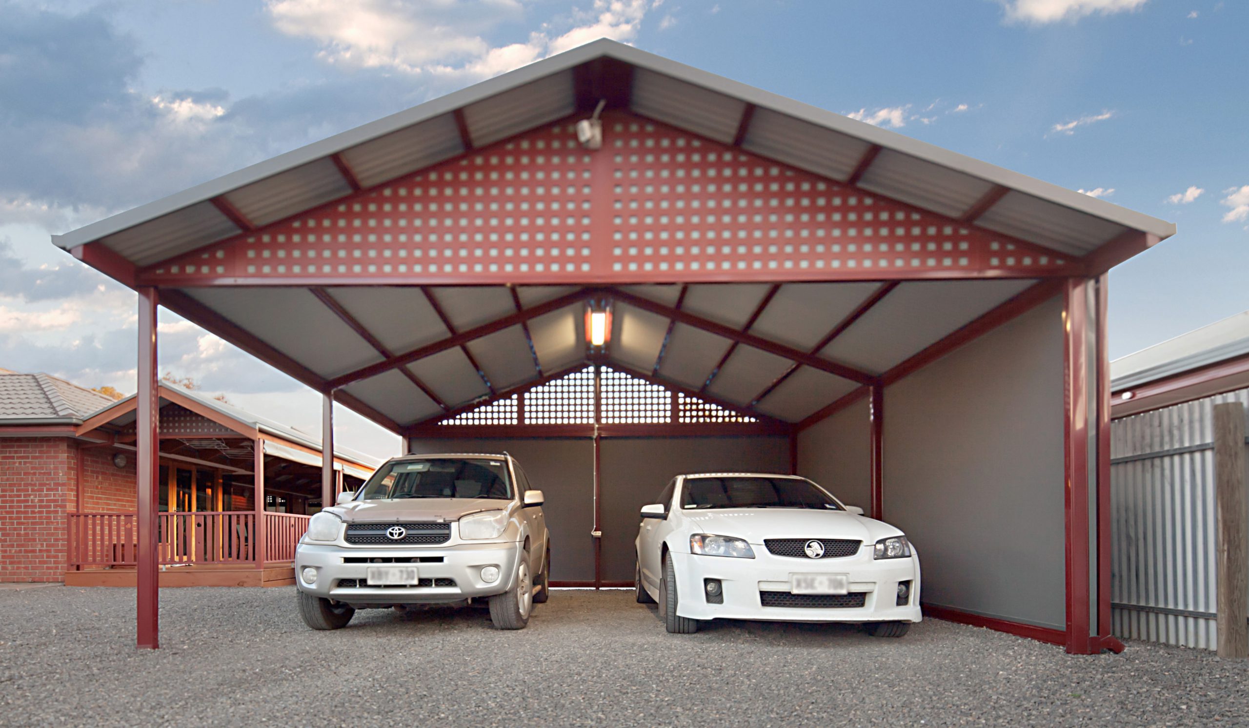 Why carports are vital to any Adelaide home! - Creative OutDoors ColorbonD Double Carport ScaleD
